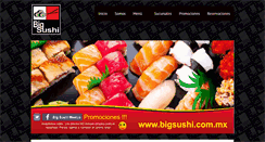 Desktop Screenshot of bigsushi.com.mx